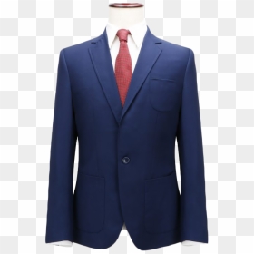 Blue Suit Clothing - Suit On Mannequin, HD Png Download - blue background png