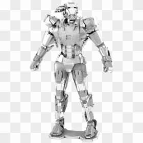 Metal Earth Marvel - Puzzle Metall Iron Man, HD Png Download - war machine png