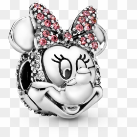 Pandora - Title - Tag - Charms Pandora Minnie, HD Png Download - minnie mouse bow png