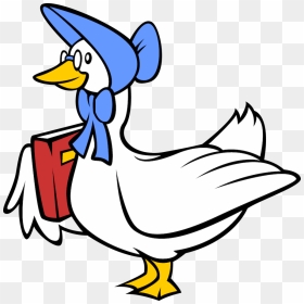 Clip Art Mother Goose, HD Png Download - goose png