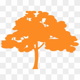 Silhouette, HD Png Download - trees silhouette png