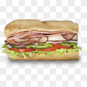Ham Submarine Sandwich Bacon Melt Sandwich Subway - Transparent Subway Sandwich Png, Png Download - sub sandwich png