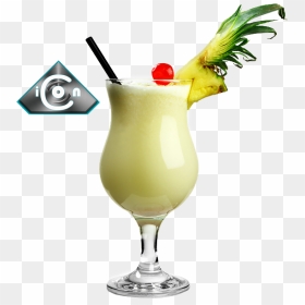 Mocktail Virgin Pina Colada , Png Download - Pina Colada Cocktail Glass, Transparent Png - pina colada png