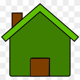Transparent Background House Clipart Green, HD Png Download - house emoji png