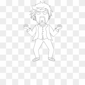 Transparent Angry Cartoon Png - Illustration, Png Download - angry man png