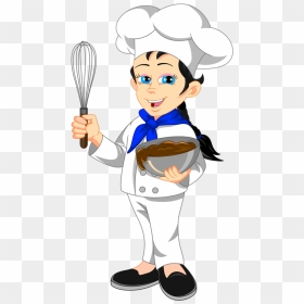 Whisk Clipart Cartoon - Community Helpers Chef Clipart, HD Png Download - whisk png