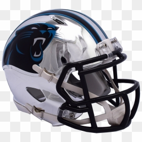 Carolina Panthers Chrome Alternate Speed Mini Helmet - Nfl Helmets Tennessee Titans, HD Png Download - carolina panthers png