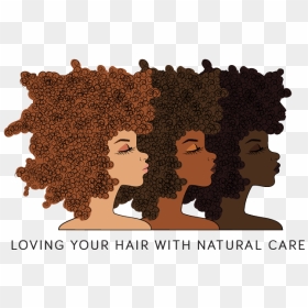 Natural Hair Png - Transparent Natural Hair Logo, Png Download - curly hair png
