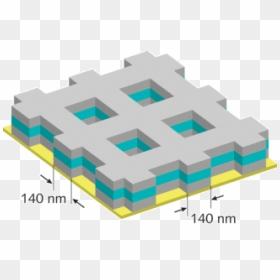 Th Metamater 1109 - Fishnet Metamaterial, HD Png Download - fishnet pattern png