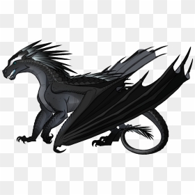 Transparent Black Fire Png - Wings Of Fire Templates, Png Download - fire wings png