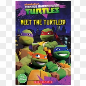 Teenage Mutant Ninja Turtles: Meet The Turtles!, HD Png Download - ninja turtle png