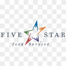 Five Star Food Service Logo, HD Png Download - five star png