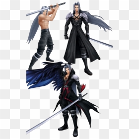 Kingdom Hearts Cloud, HD Png Download - sephiroth png