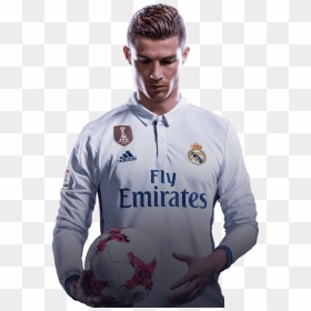 Fifa Real Cristiano 17 16 18 Ronaldo Clipart - Ronaldo Fifa 18 Cover, HD Png Download - cristiano ronaldo png