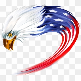 Usa Eagle Clipart - Transparent Background Eagle Logo, HD Png Download - eagle silhouette png