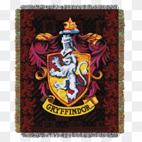 Gryffindor Tapestry, HD Png Download - gryffindor crest png