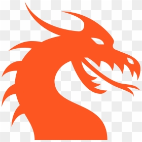 Transparent Dragon Vector Png - Transparent Dragon Png Black, Png Download - team icon png