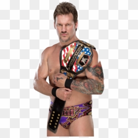 Wwe United States Championship Chris Jericho, HD Png Download - chris hero png