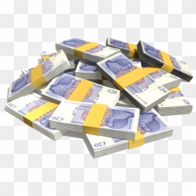Pile Of Cash Pounds, HD Png Download - cash pile png