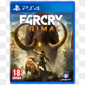 Far Cry Primal Ps4, HD Png Download - far cry primal logo png