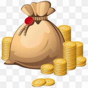 Money Bag Clipart, HD Png Download - bags of money png