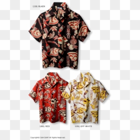 Vintage Sun Surf Hawaiian Shirt, HD Png Download - hawaiian shirt png