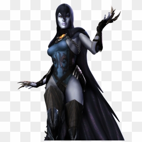 Injustice Gods Among Us Raven, HD Png Download - raven teen titans png