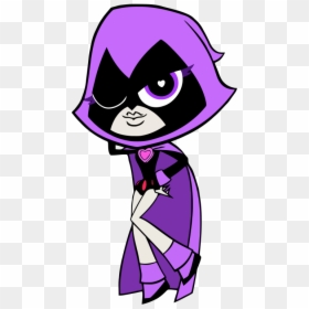 Purple Teen Titans Go, HD Png Download - raven teen titans png