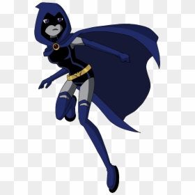 Raven Teen Titans Flying, HD Png Download - raven teen titans png