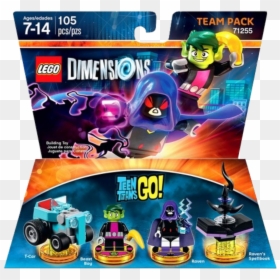 Lego Dimensions Teen Titans Go Pack, HD Png Download - raven teen titans png