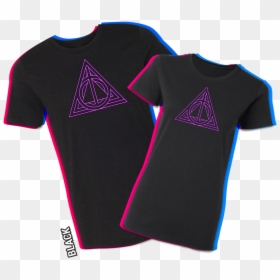 Active Shirt, HD Png Download - deathly hallows symbol png