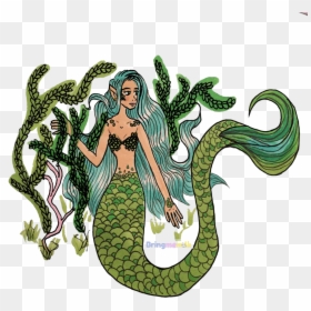 Illustration, HD Png Download - mermaid scales png