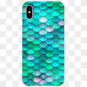 Sparkle Glitter Blue Aqua Mermaid Scales Tile, HD Png Download - mermaid scales png