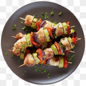 Brocheta De Carne Con Verduras, HD Png Download - kebab png