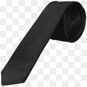 Mens Plain Black Tie, HD Png Download - neck tie png