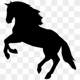 Horse Silhouette Transparent Background, HD Png Download - jumping silhouette png
