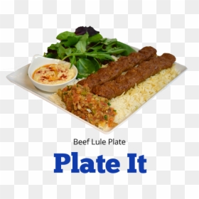 Mix Kabab Rice And Salad, HD Png Download - kebab png