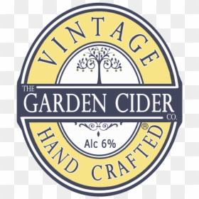 Vintage Garden Cider, HD Png Download - vintage badge png