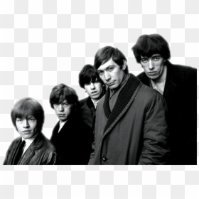 Black And White Rolling Stones, HD Png Download - rolling stones tongue png