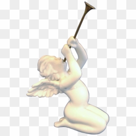 Angels With Trumpet Transparent, HD Png Download - christmas angel png