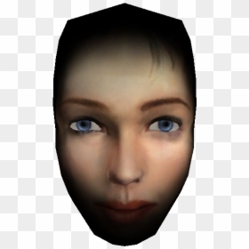 Metroid Prime Samus Face, HD Png Download - model face png