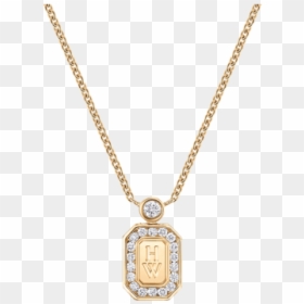 Harry Winston Logo Pendant, HD Png Download - bling necklace png