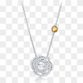 Lion Head Enamel Pendant Necklace, HD Png Download - bling necklace png