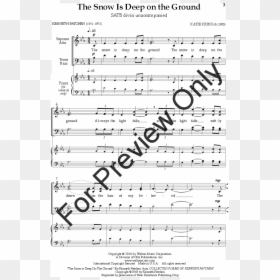 Sheet Music, HD Png Download - snow ground png