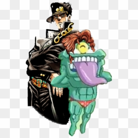 Jotaro And Kakyoin Pose, HD Png Download - kakyoin png