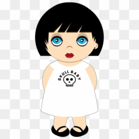 Cartoon, HD Png Download - baby doll png