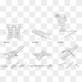 Technical Drawing, HD Png Download - kaws png