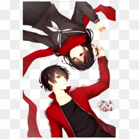 Love Anime Couple Anime Girl And Boy, HD Png Download - anime couple png