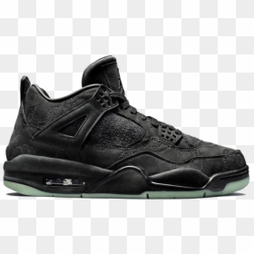 Jordan 4 X Kaws Black, HD Png Download - kaws png