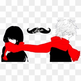 Illustration, HD Png Download - anime couple png